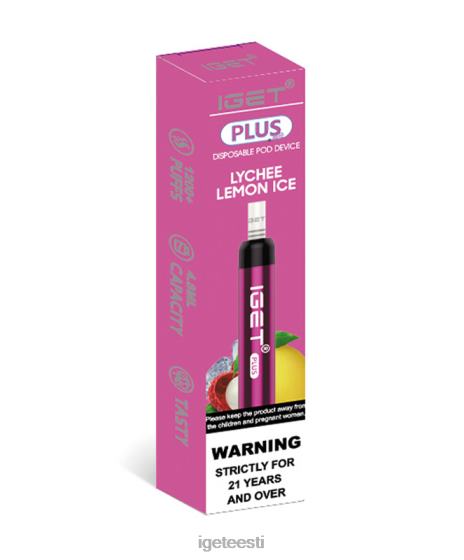 IGET Vapes - saada pluss D4V2834 litši sidrunijää