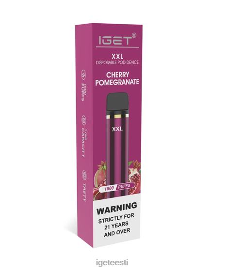 IGET Vape Shop - xxl D4V2850 kirsi granaatõun