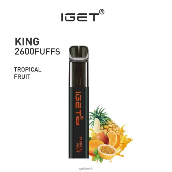 IGET Discount - king - 2600 pahvi D4V28518 troopilised puuviljad