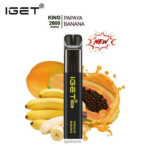 IGET Discount - king - 2600 pahvi D4V28573 papaia banaanijää