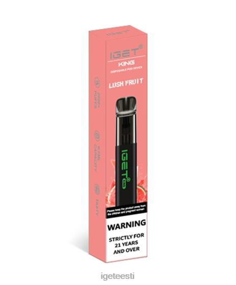 IGET Vapes - saada kuningas D4V28105 lopsakas puuvili