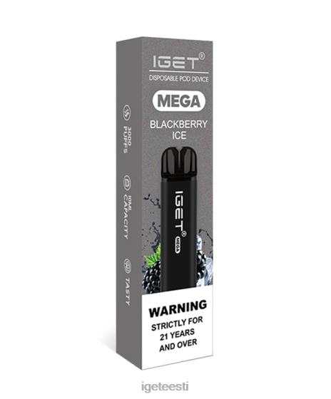 Discount IGET Vapes - mega D4V28124 murakajää