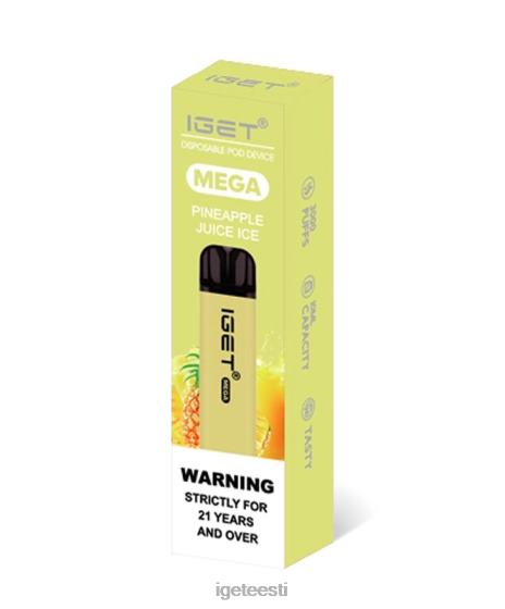 IGET Vapes - mega D4V28140 ananassimahla jää