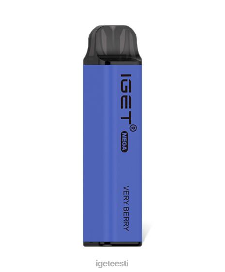 IGET Vape Europe - mega D4V28146 väga marjane