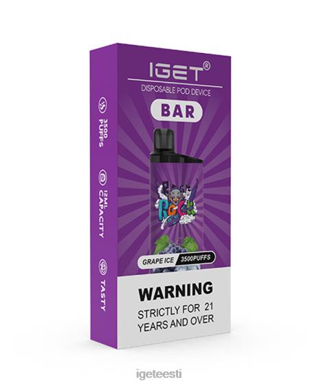 Discount IGET Vapes - baar D4V28159 viinamarja jää