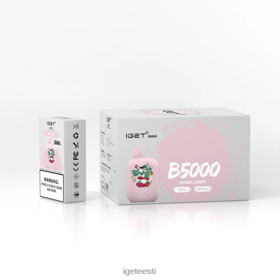 IGET Vape - saad b5000 D4V28317 sakura viinamari