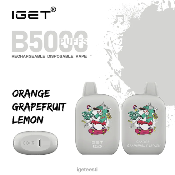 IGET Shop - saad b5000 D4V28319 apelsini greibi sidrun