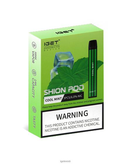 IGET Vape Shop - 3 x shion D4V2811 lahe piparmünt