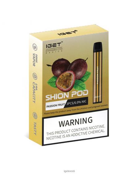 IGET Vape Europe - 3 x shion D4V2822 kannatusvilja