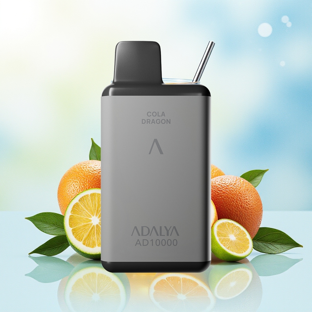 Adalya AD 10000 Puffs Ühekordselt Kasutatav Vape Koola Draakon