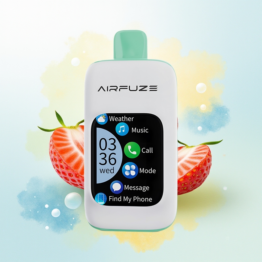 AirFuze Smart 30000 Puhangut Disposiitv TFT-ekraan Type-C Maasik Suveaeg