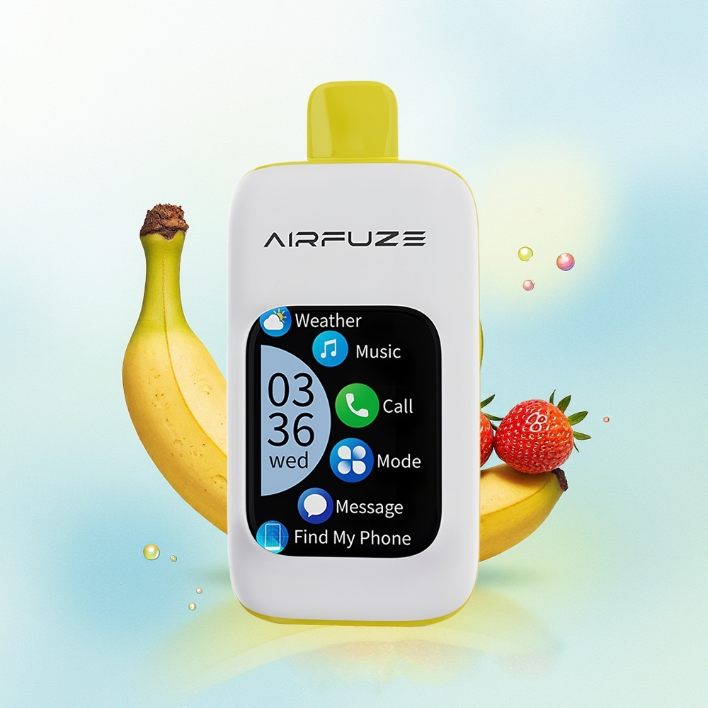 AirFuze Smart 30000 Suudet TFT-touch ekraan 900mAh Maasikas-Banaan