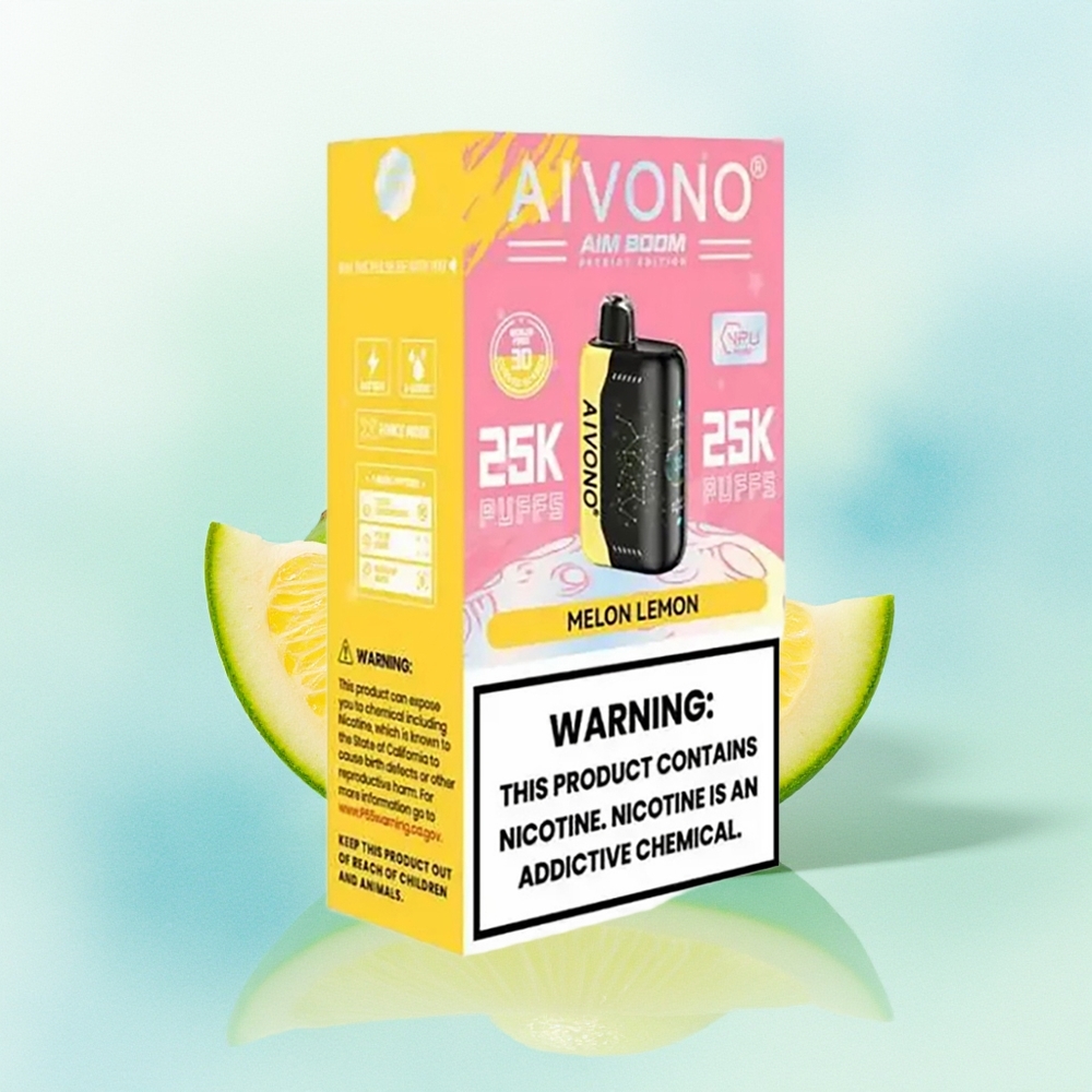 Aivono Aim Boom 25000 Puffs 28ml 650mAh Melon-sidrun
