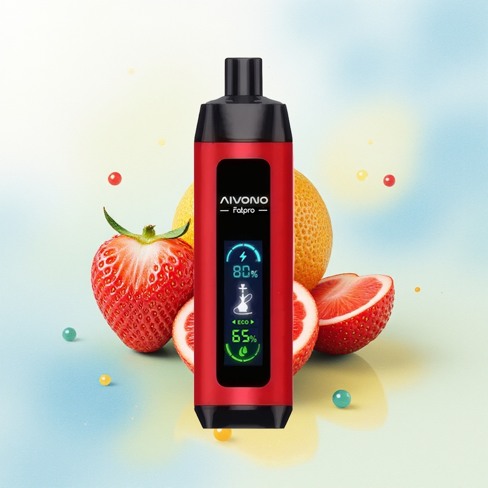 Aivono Aim Fatpro 22000 Püssid 28ml Laetav Maasikapunch