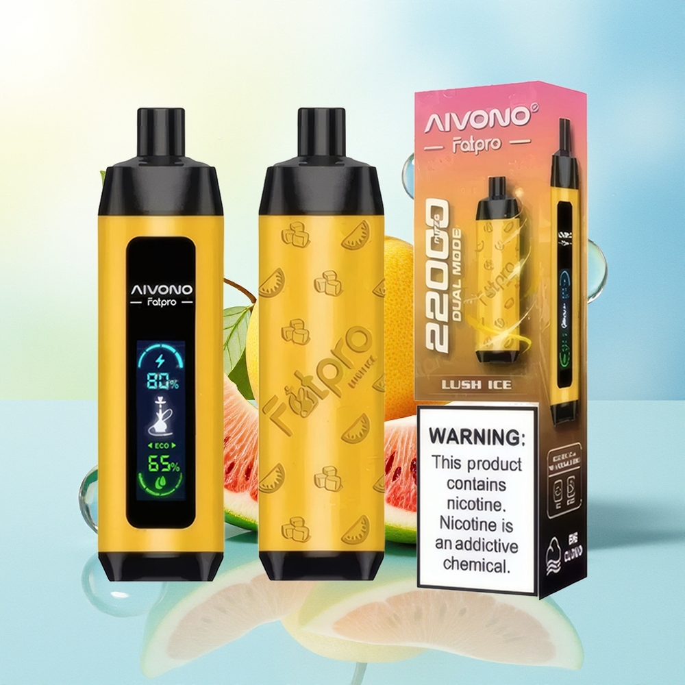 Aivono Aim Fatpro 22000 Puhu 28ml Laaditav 0,6 ohm Mesh Mahlane Jää
