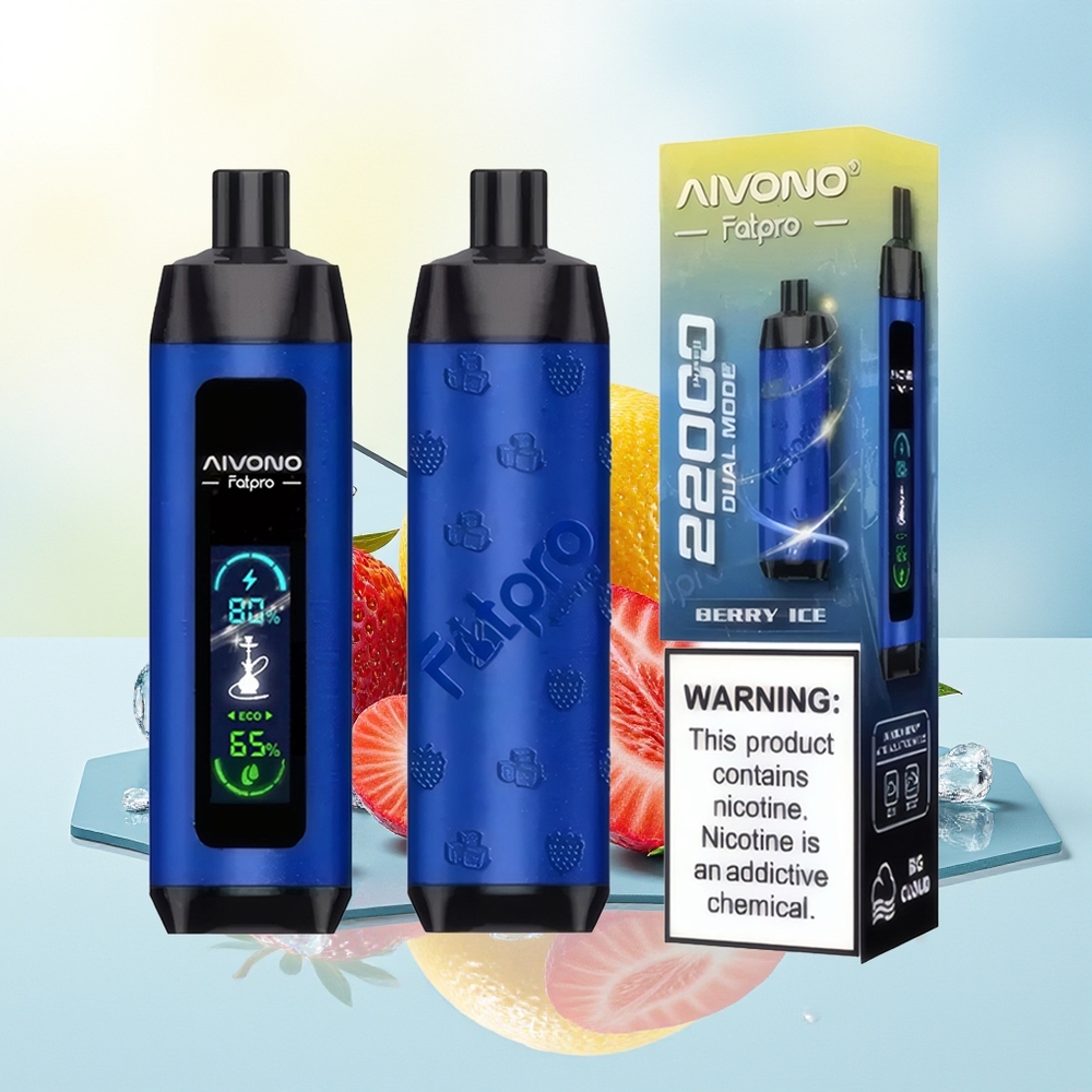 Aivono Aim Fatpro 22000 Sügavkülm Marja Suitsuvaik Ühekordselt Kasutatav Vape