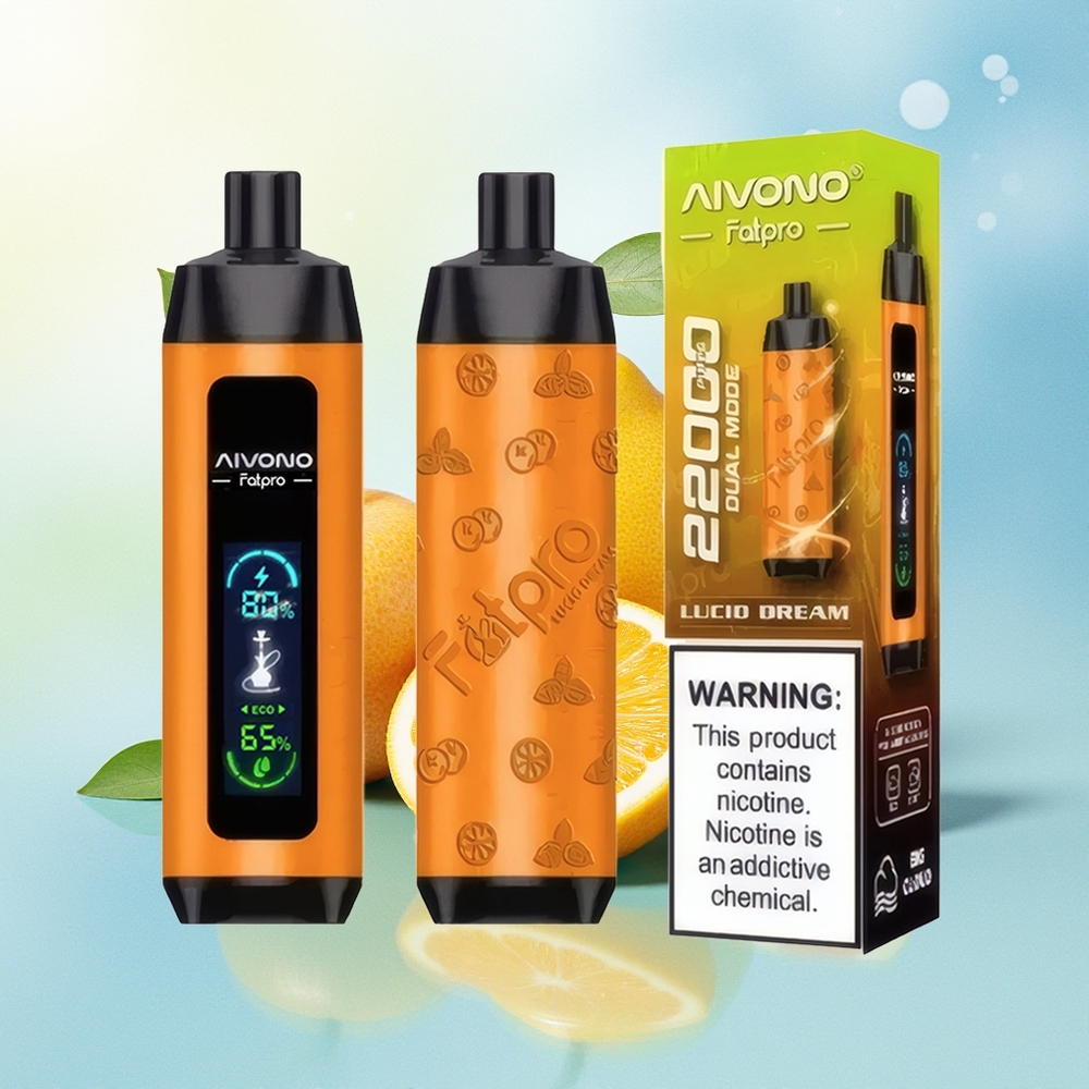 Aivono Aim Fatpro 22000 Sügavuni Ühekordselt Kasutatav Vape Selge Unistus