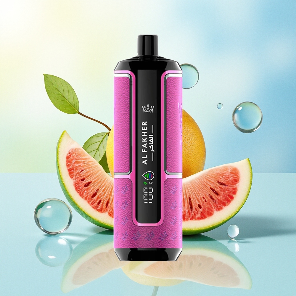 Al Fakher Crown Bar 15K Hüpermax Ühekordne Vape Kit 22ml 600mAh Tüüp-C Lopsakas Jää
