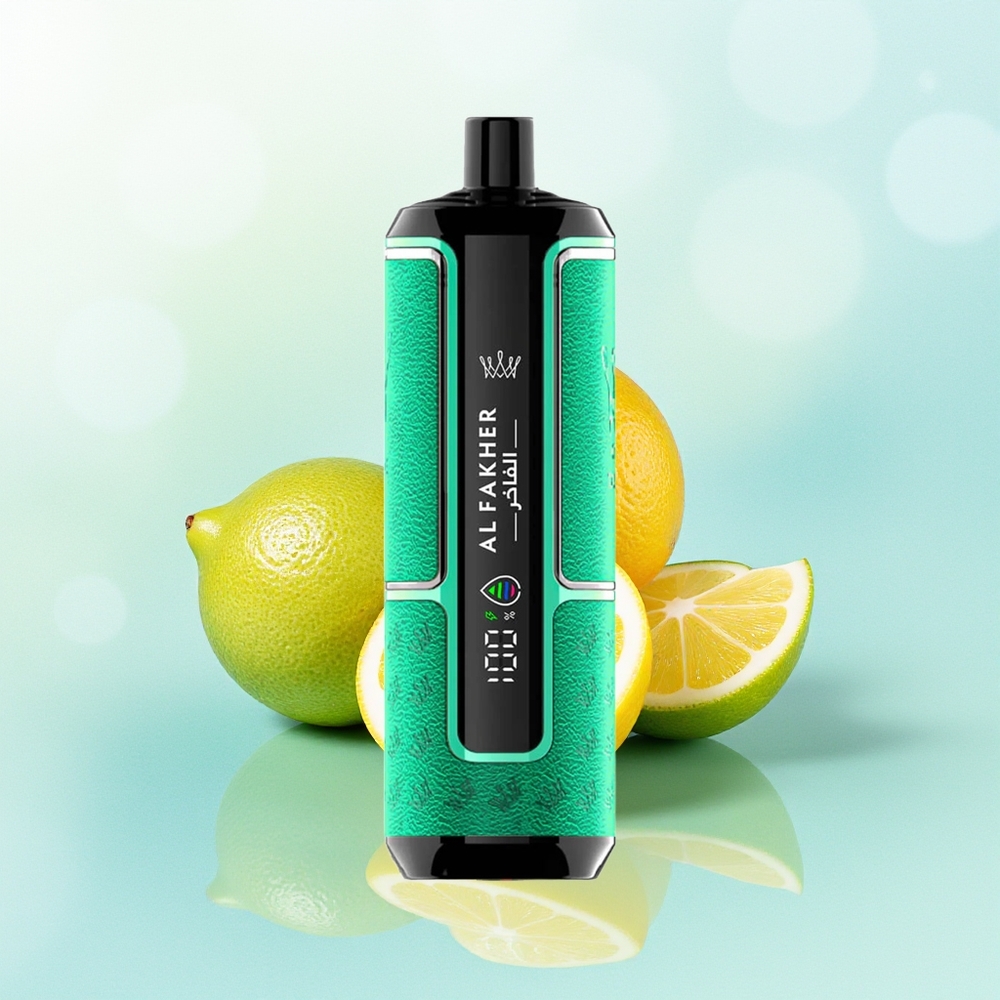 Al Fakher Crown Bar 15K Hypermax 22ml 600mAh Sidse Suits Lemon-Mentol