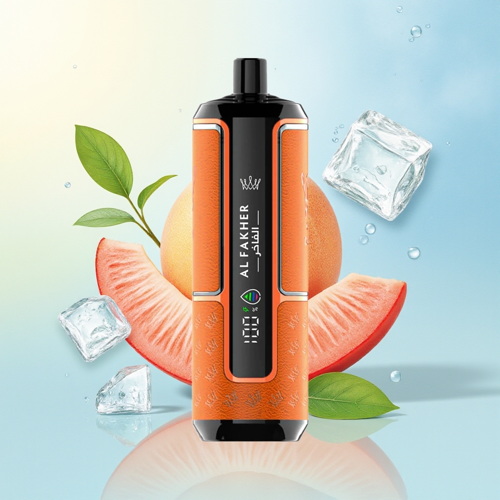 Al Fakher Crown Bar 15K Hypermax 22ml 600mAh Type-C Kompaktne Kergesti Kantav Virsik-Jää