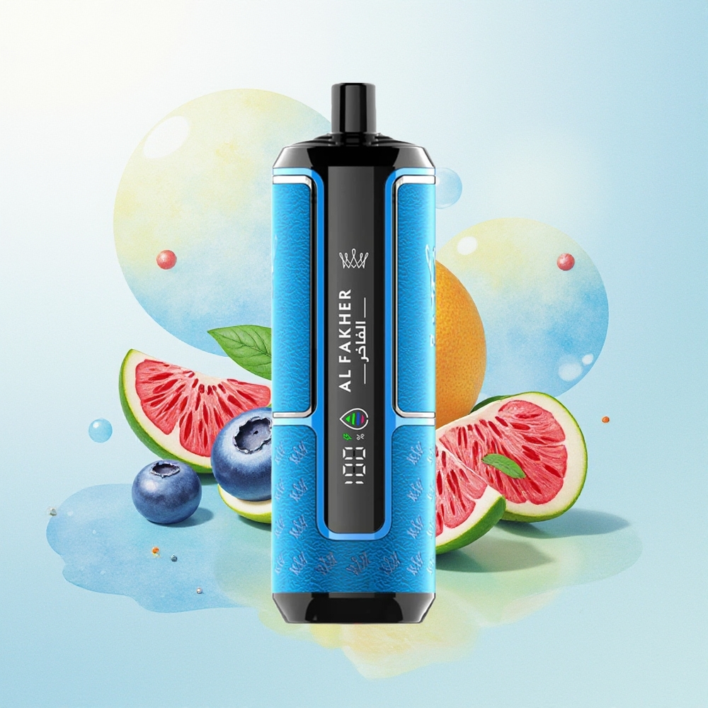 Al Fakher Crown Bar 15K Suur Suits Hypermax Ühekordne Vape Komplekt Ploomimahl Näts