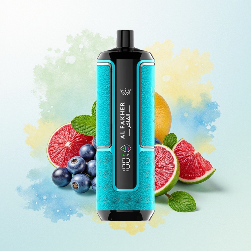 Al Fakher Crown Bar 15K Suurmaht 22ml DTL 600mAh Mustikas-Münt
