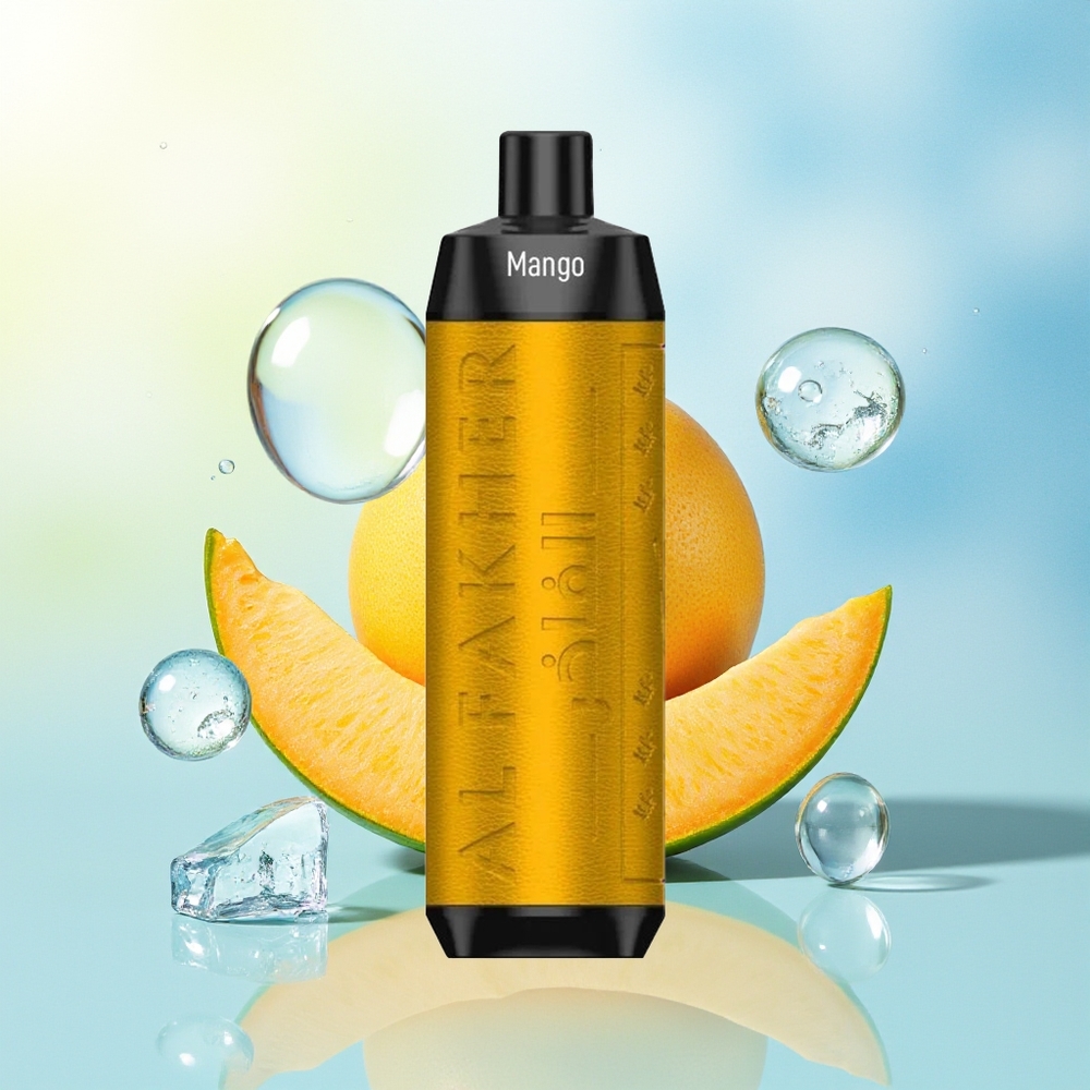 Al Fakher Crown Bar 8000 Suud Crystal Ühekordne Vape Mango Jää