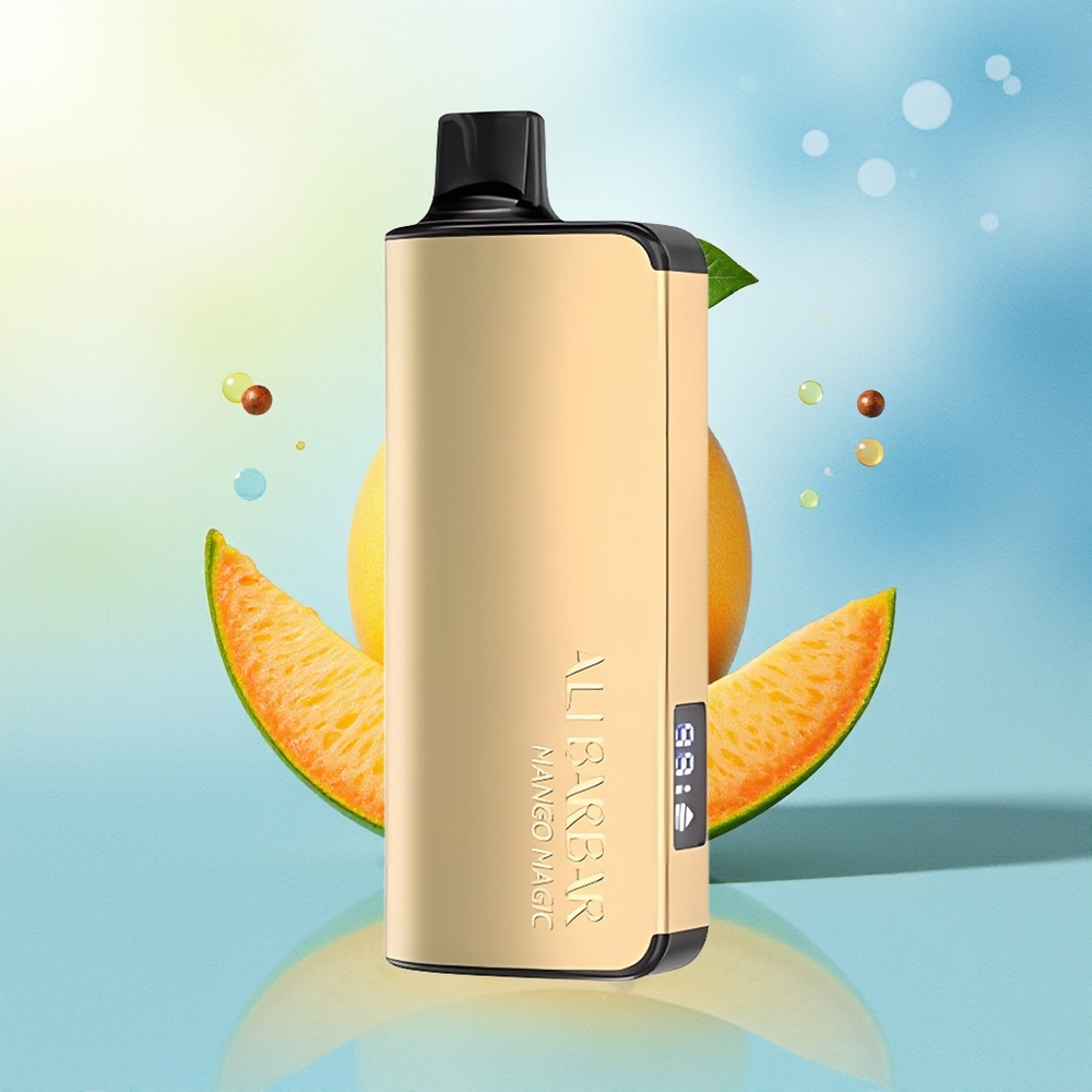 Alibarbar Ingot 9000 Puhangut 22ml 2350mah Ekraaniga Maagiline Mango