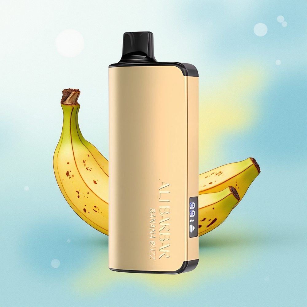 Alibarbar Ingot 9000 Suts 2350mah 22ml LED Ekraaniga Banaanipärin