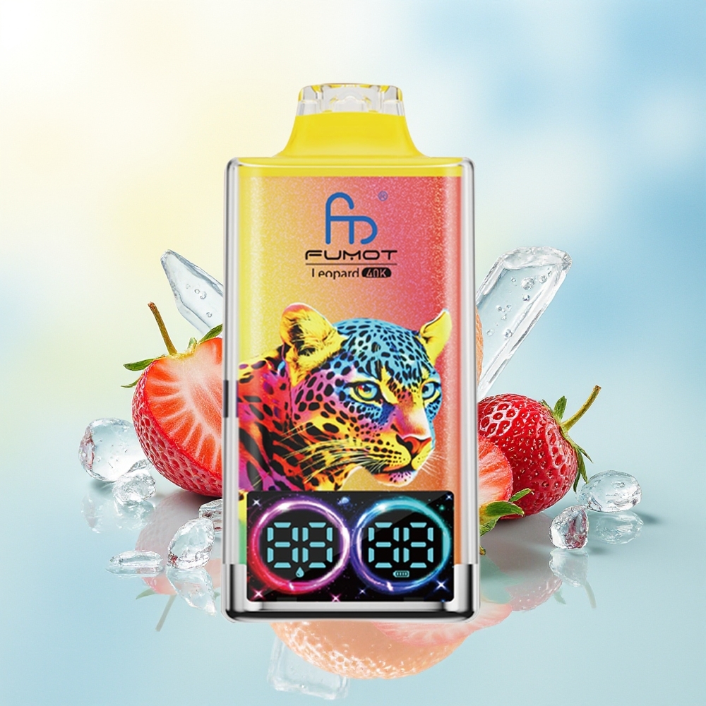Fumot Leopard 40K Suud Dual Mesh 700mAh Type-C Digital Tube Maasikajää