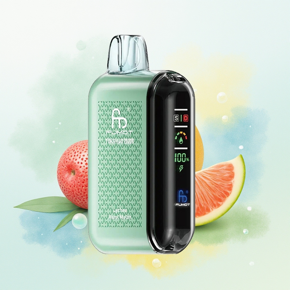 Fumot Tornado 20000 Puhangut Dual Mesh Coil 20ml Hami Melon Litsi
