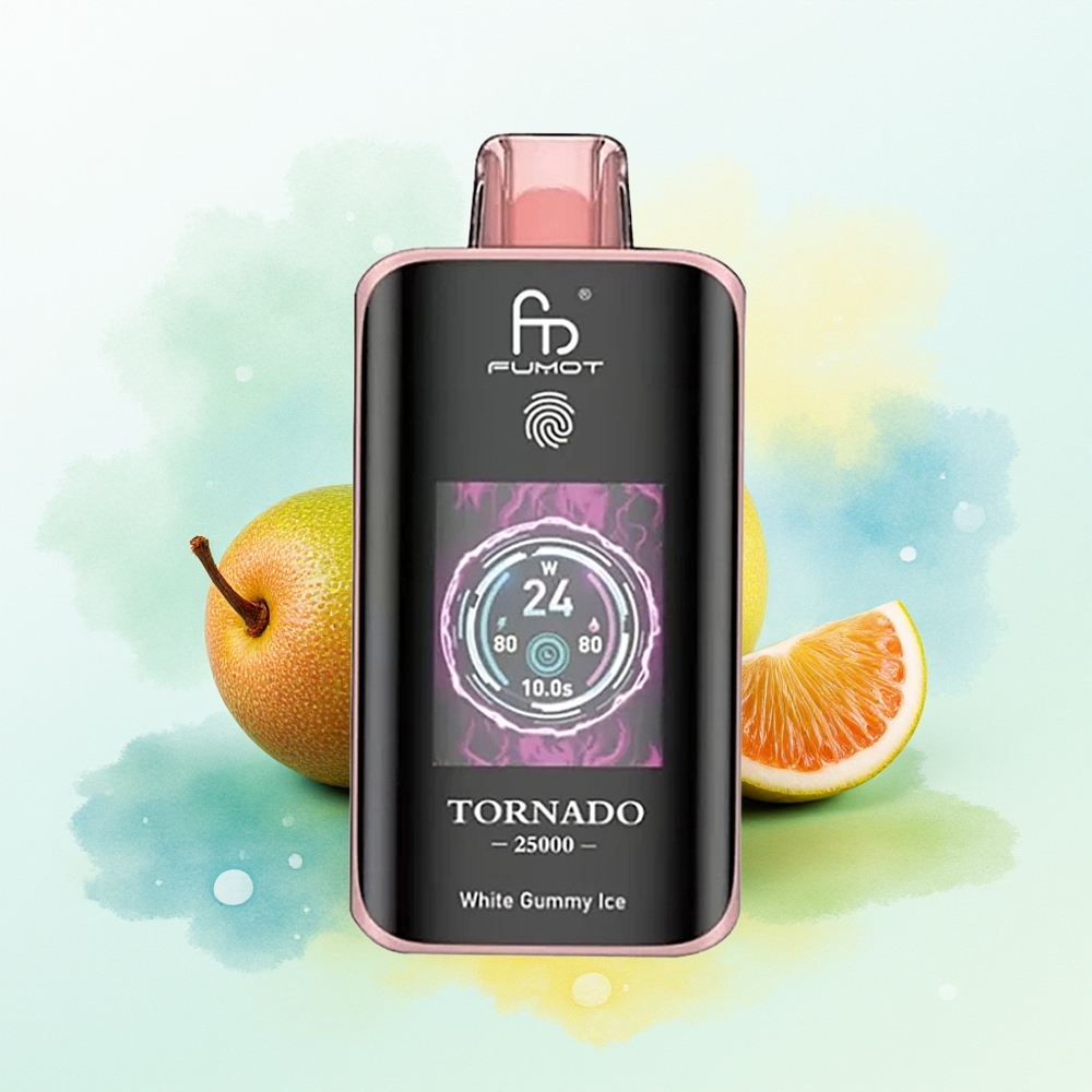 Fumot Tornado 25000 Sügav Ekraan Laadimine 700mAh 20ml Keevits-Marja-Guava