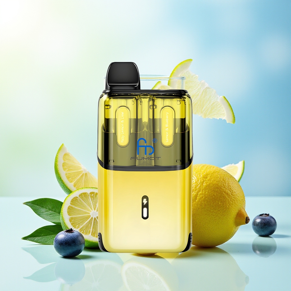 Fumot Ultra T32000 32000 Sügav Mesh Coil Type-C Fizzlimon & Pirn - Sidrun & Mustikas