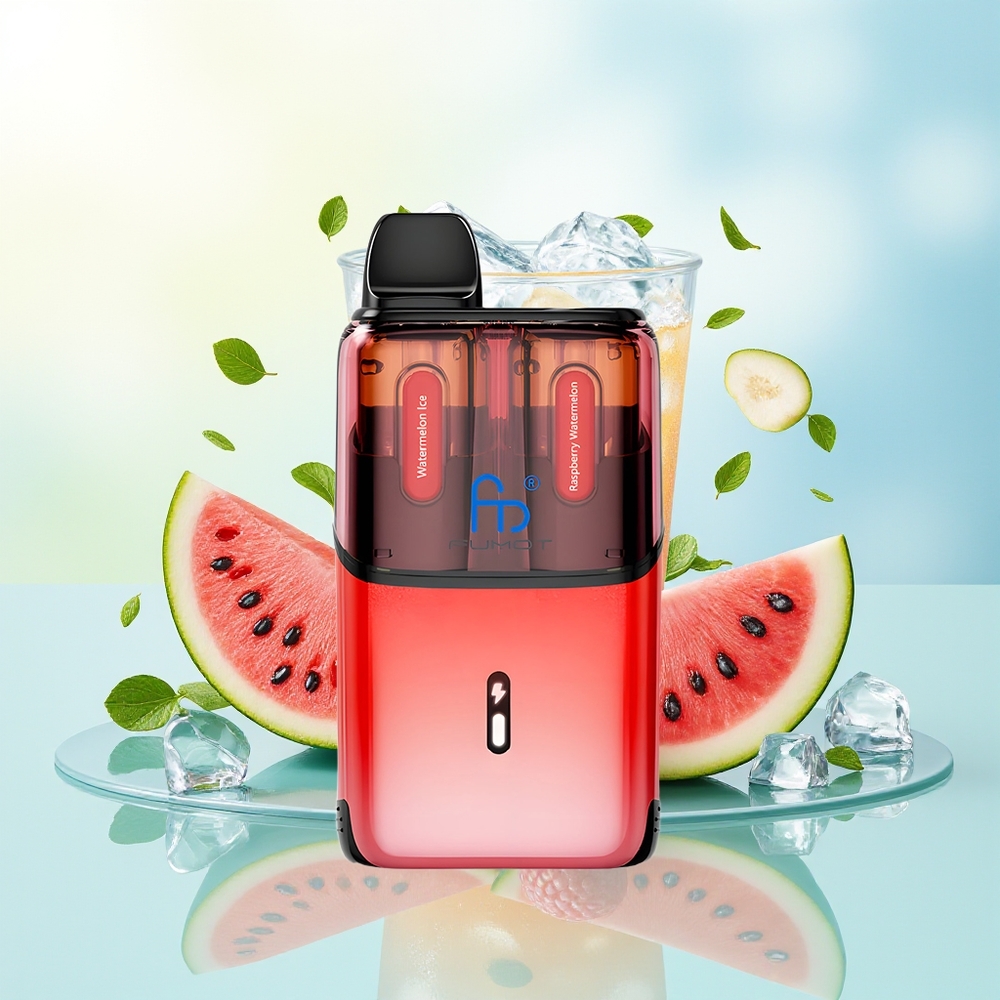 Fumot Ultra T32000 32000 Suts Mesh-Tüüp C 24ml 20mg Vesimelonijää - Vaarikas-Vesimelon