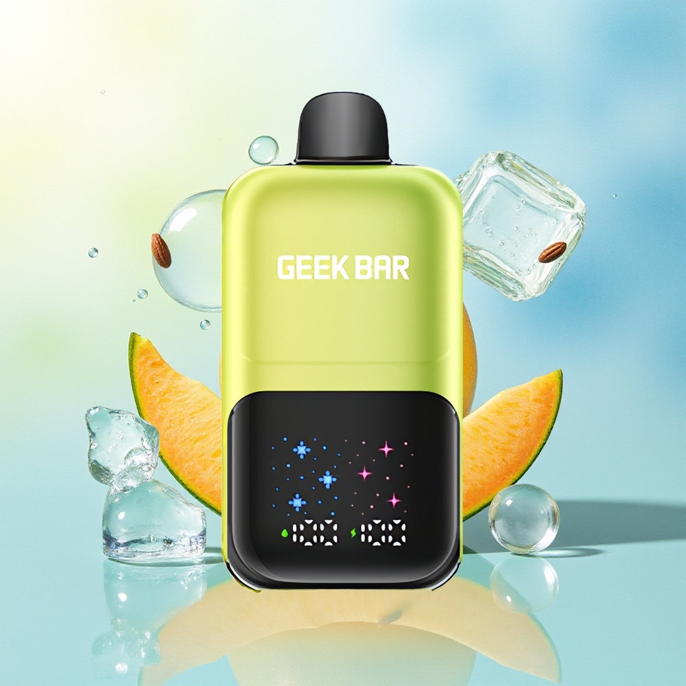GEEK BAR 2GO 50000 Puffs Suur Ekraan Kahekordsed Mahutid 20mL Mehhiko Mango Jää