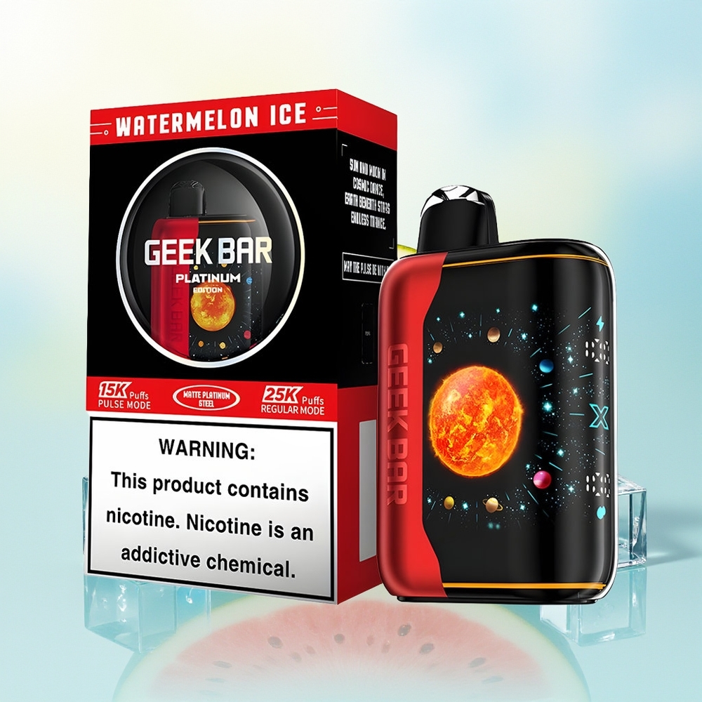 GEEK BAR Platinum Edition 25000 Suud Premium Mati Vesimelonijää