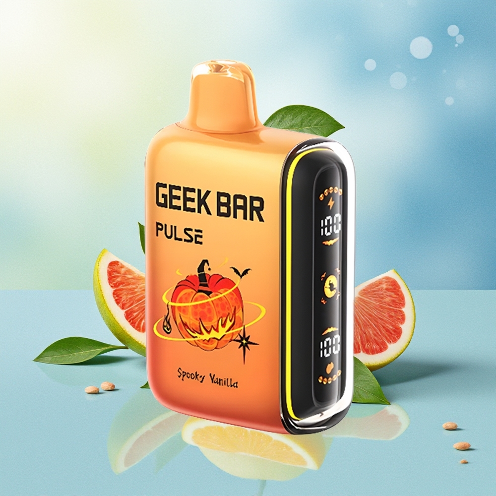 GEEK BAR Pulse 15000 Puhu 16ML 5% USB-C Halloweeni Erinimeline