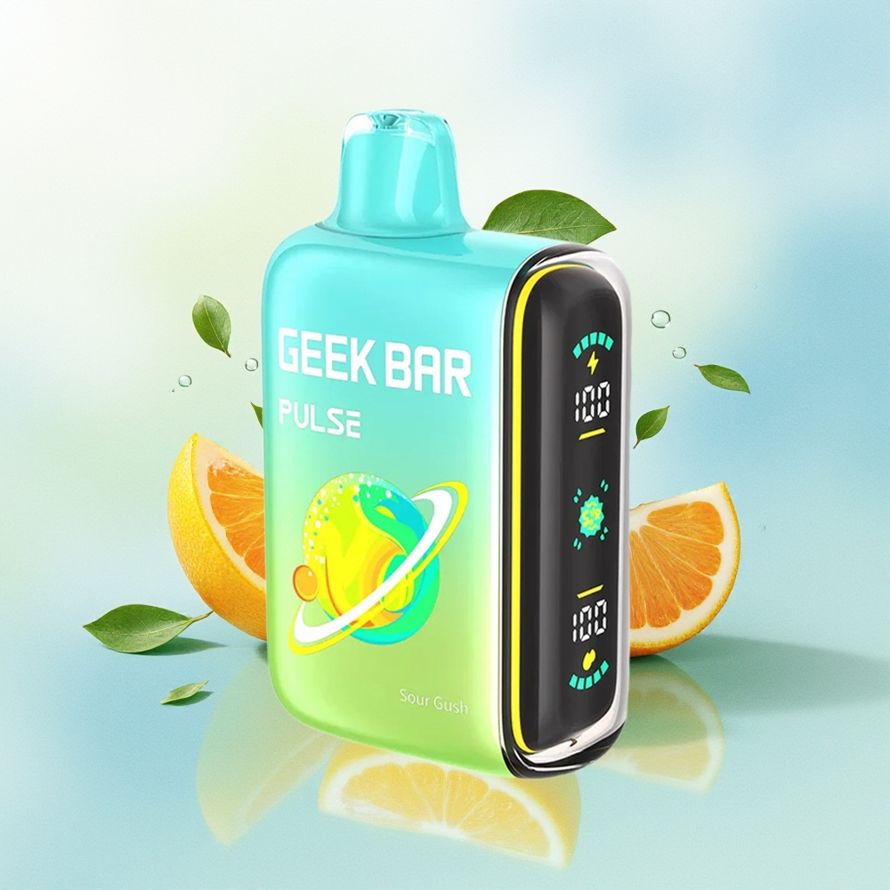 GEEK BAR Pulse 15000 Suitset 16ml 5% Nikotiini Reguleeritav Õhuvool Hapukas