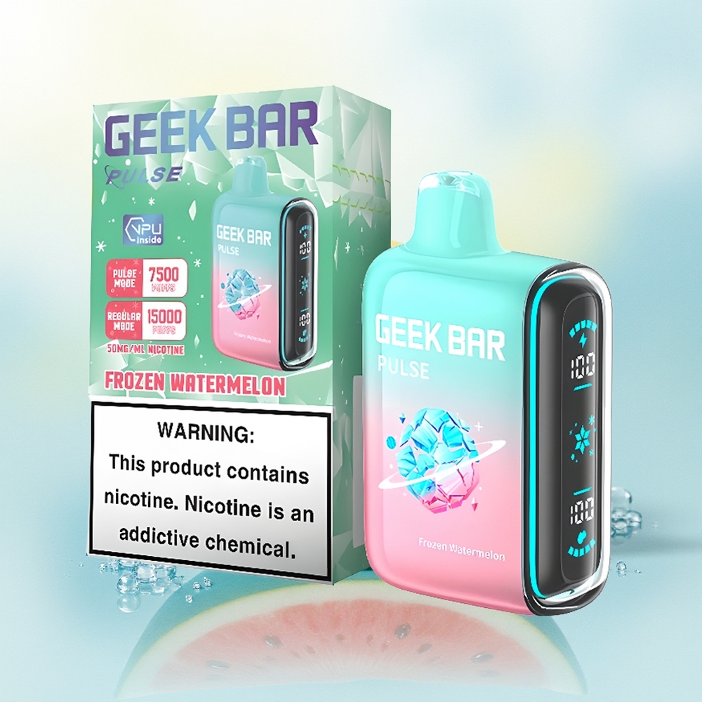 GEEK BAR Pulse 15000 Suud USB-C Jahutatud
