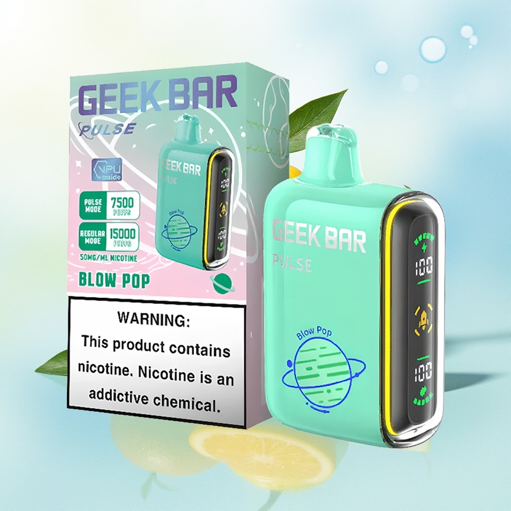 GEEK BAR Pulse 15000 Suud USB Type-C Planedi Versioon