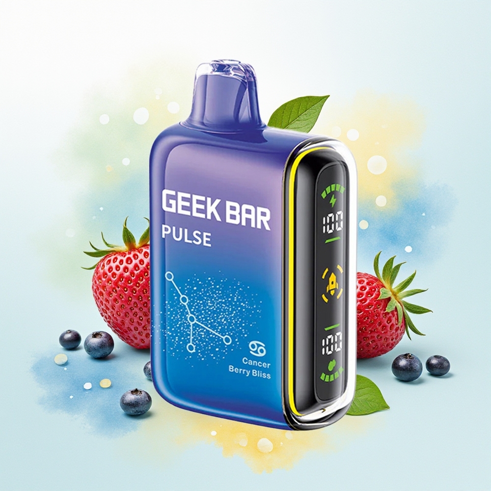 GEEK BAR Pulse 15000 Suukaudet 16ML 5% USB-C Zodiac Virmalised