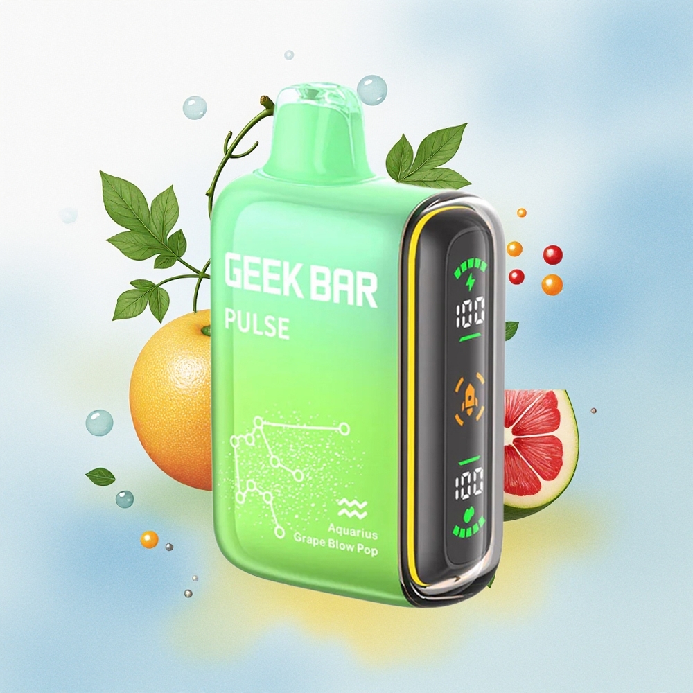 GEEK BAR Pulse 15000 Suukaudet 16ML 5% USB-C Zodiac Virmalised