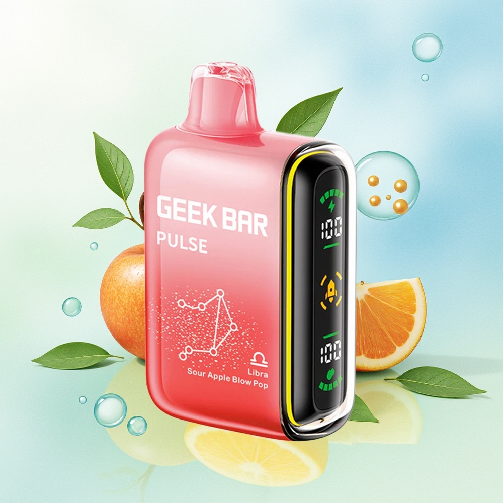 GEEK BAR Pulse 15000 Suukaudet 16ML 5% USB-C Zodiac Virmalised