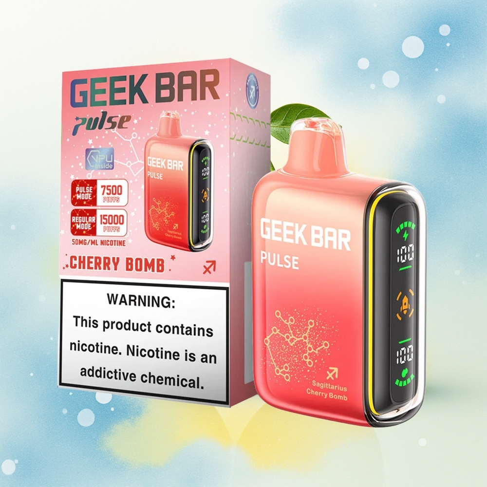 GEEK BAR Pulse 15000 Suukaudet 16ML 5% USB-C Zodiac Virmalised