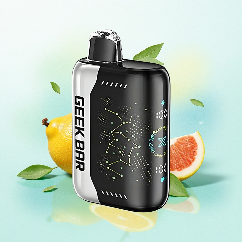 GEEK BAR Pulse X 25000 Puhangut Nikotiinivaba 18mL Kahekordse Võrkkesta Kõver Ekraan USB-C