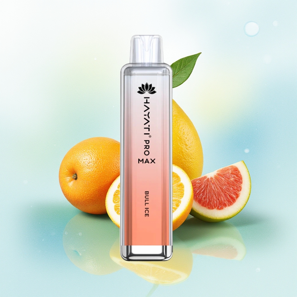 Hayati Pro Max 4000 Puffs 1400mAh 2ml/10ml TPD-Sobiv Kristallne Bull Jää