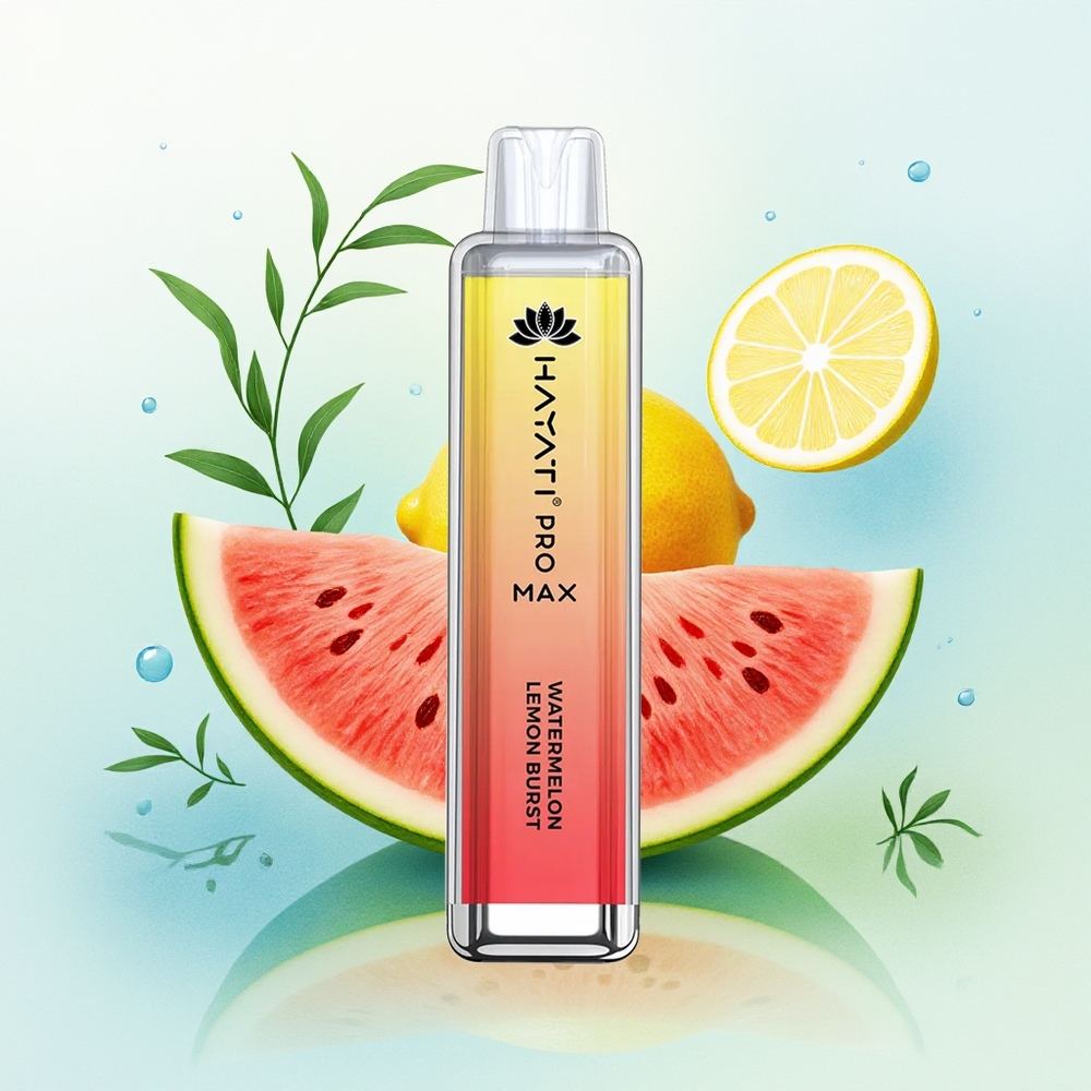 Hayati Pro Max 4000 Sügavikuga Vesimelon Sidruni Plahvatus