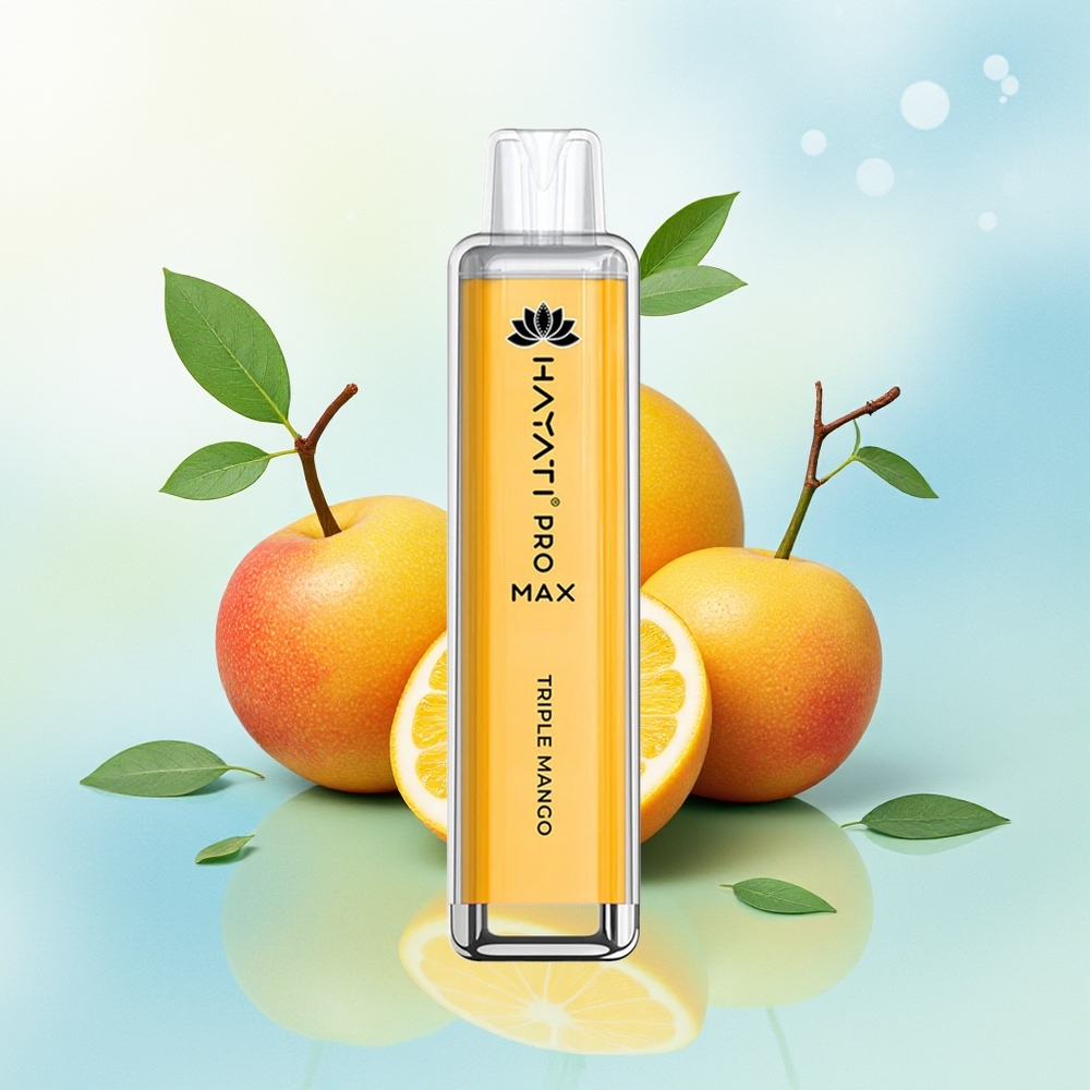 Hayati Pro Max 4000 Suts Rechargeable Kolmekordne Mango