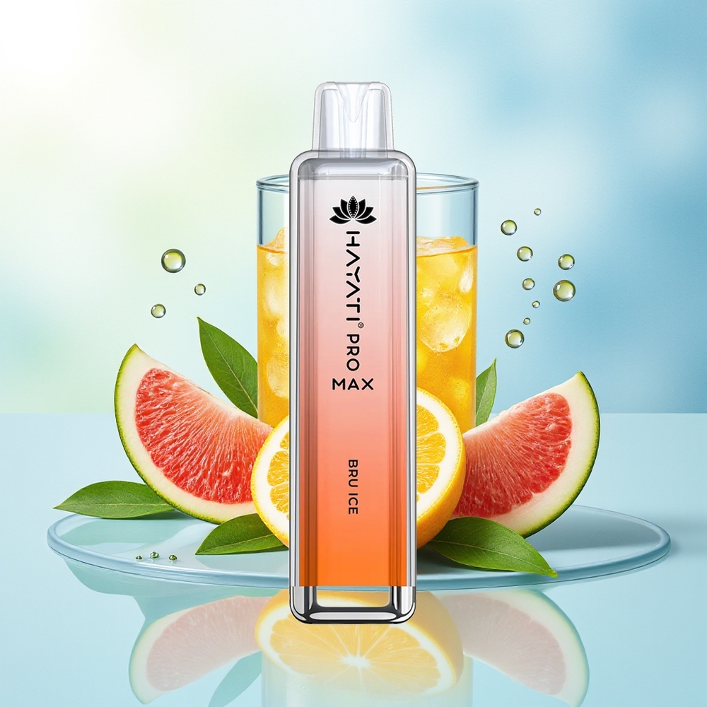 Hayati Pro Max 4000 Suutmist Laaditav Disposabel Vape Bru Jää