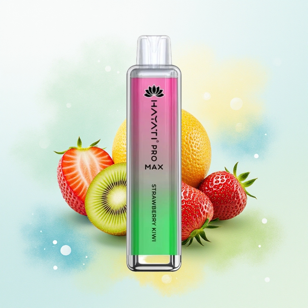 Hayati Pro Max 4000 Topsutav Laaditav Vape Maasik-Kiivi